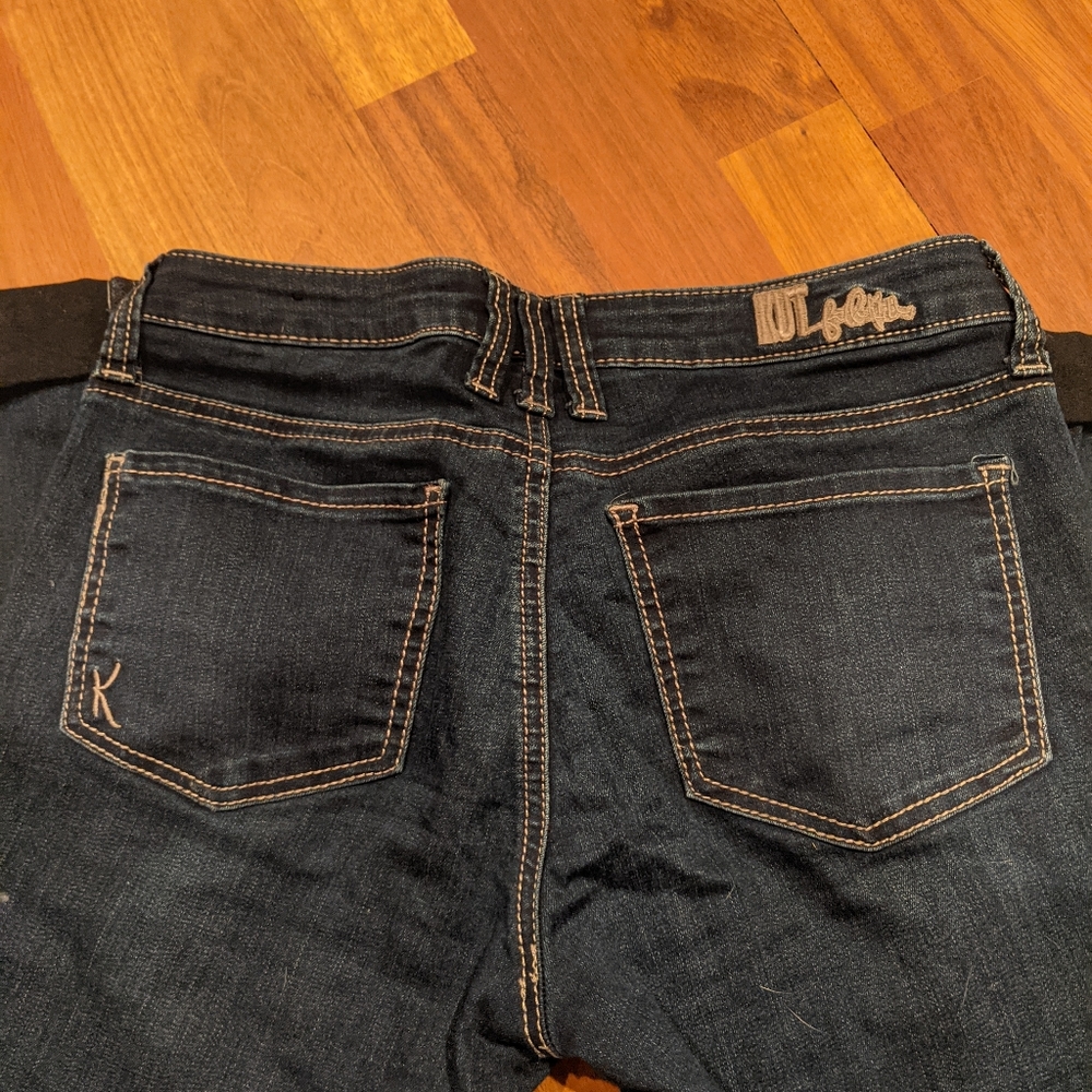 KUT from the Kloth Viv Toothpick Skinny, Sz 4 - Picture 2 of 3